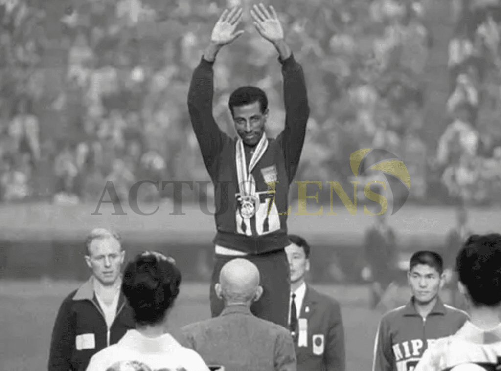 Illustration — Abebe Bikila : le marathonien pieds nus qui a changé l'histoire