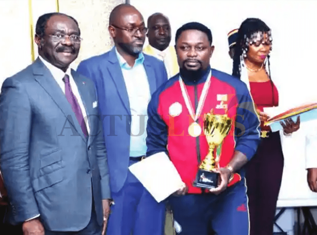 Illustration — Le Cameroun honore ses champions de bodybuilding et taekwondo