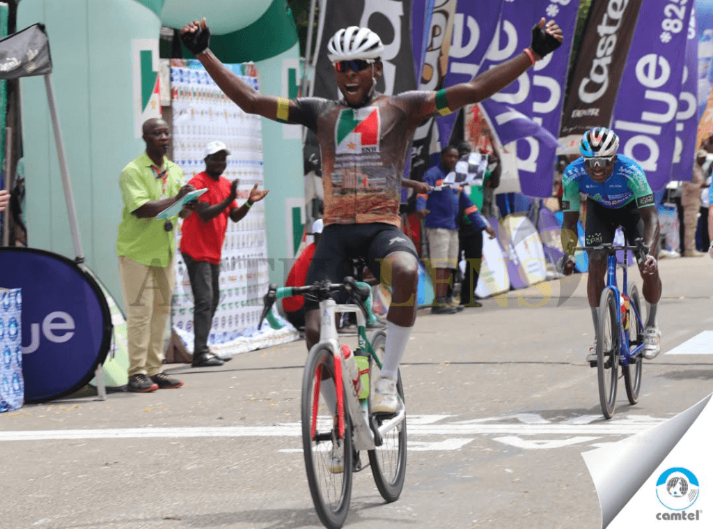 Illustration — Tour cycliste international du Cameroun : Kuere Nounawe s'empare du jaune à Maroua